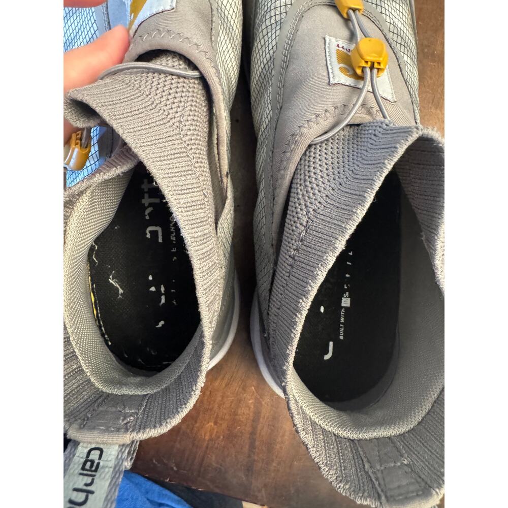 Carhartt men's haslett nano composite toe SD work shoes grey size 11.5 - Picture 6 of 7
